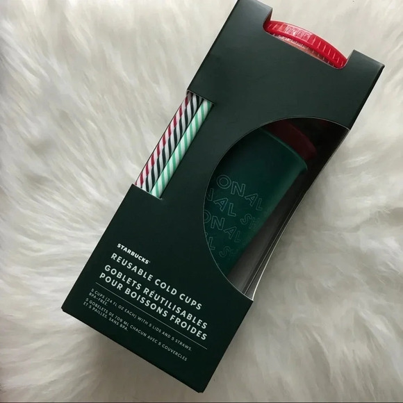 Starbucks reusable cold cups holiday 2019 - Picture 2 of 3